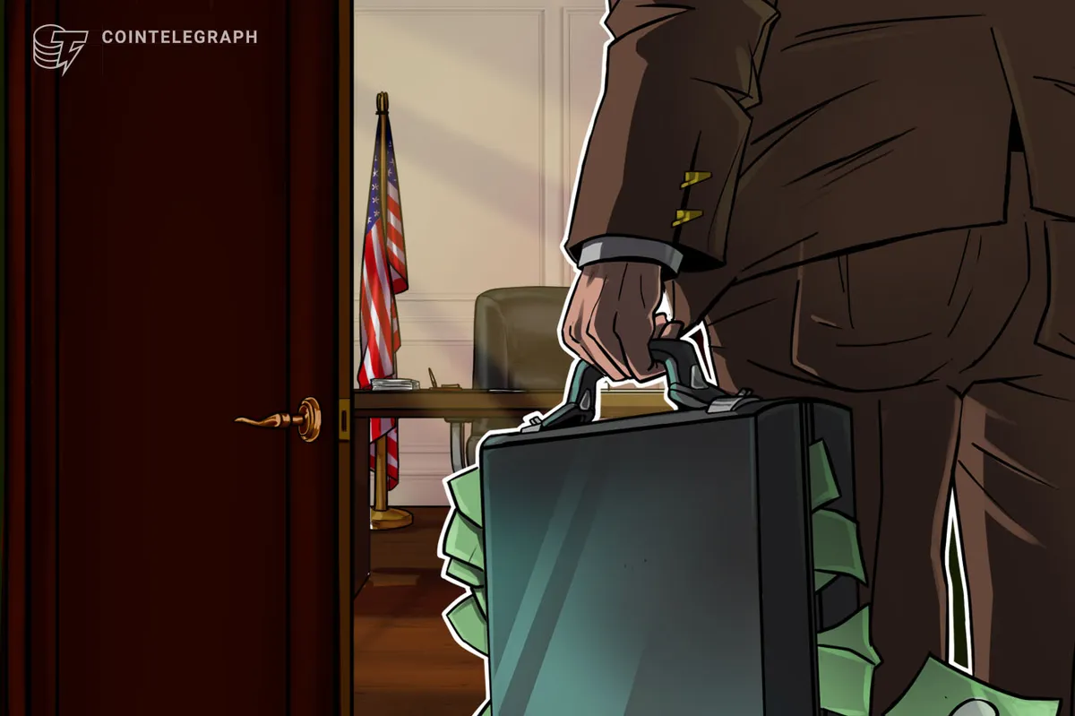 Bo Hines co-founded venture profited following GENIUS stablecoin legislation passage
