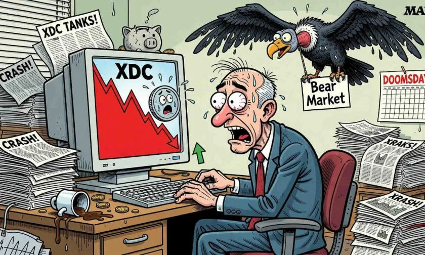 XDC registra un rebote explosivo el 17 de julio mientras el volumen se dispara un 31,95%