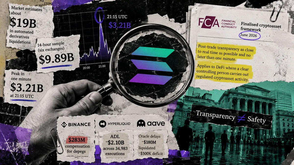 Public records challenge $18B Solana liquidation claims amid crypto crash