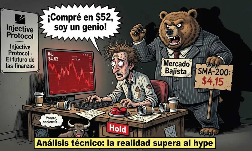 INJ se hunde 4.7% tras perder todos los promedios móviles de corto plazo