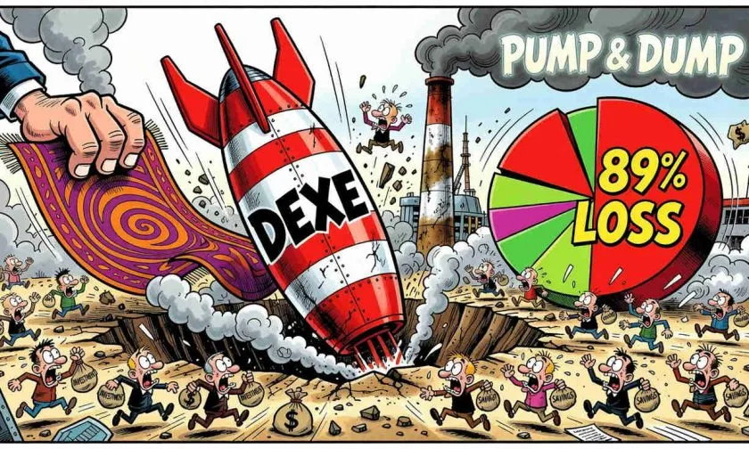 DeXe (DEXE) se desploma un 89,3% desde su ATH en apenas 12 días y desata alerta máxima