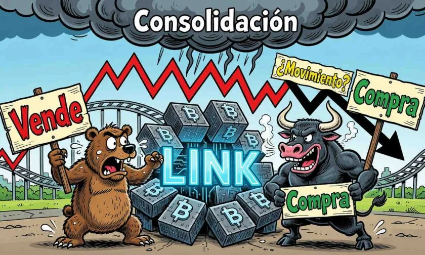Chainlink (LINK) se enfrenta a soporte clave en $8,04 tras caída del 62%