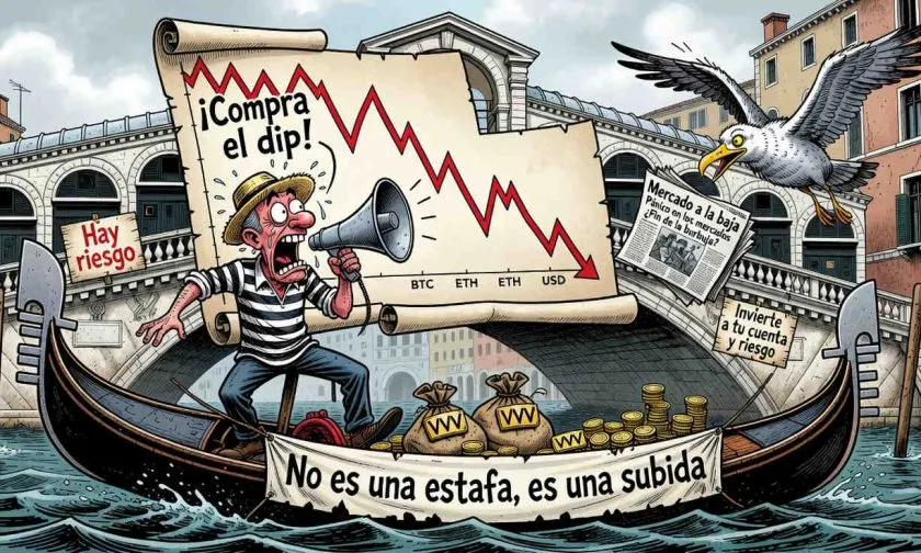 Venice Token presenta caída del 1% mientras se enfrenta a bajo volumen de operaciones