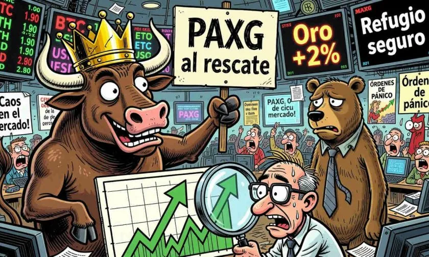PAXG sube 2% y supera los $4.300 ante demanda de refugio seguro