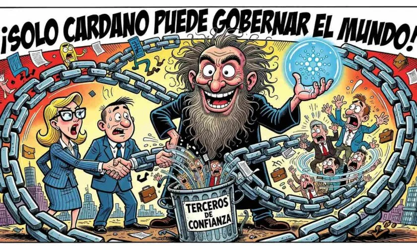 Cardano, ¿la única esperanza para un mundo sin confianza? Charles Hoskinson lo explica