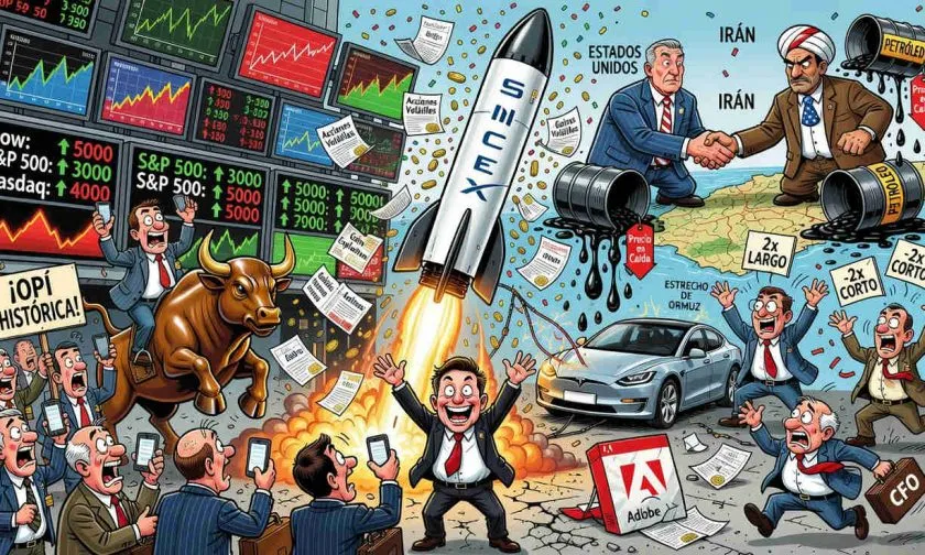 Wall Street abre en positivo mientras SpaceX acapara la atención con su IPO récord