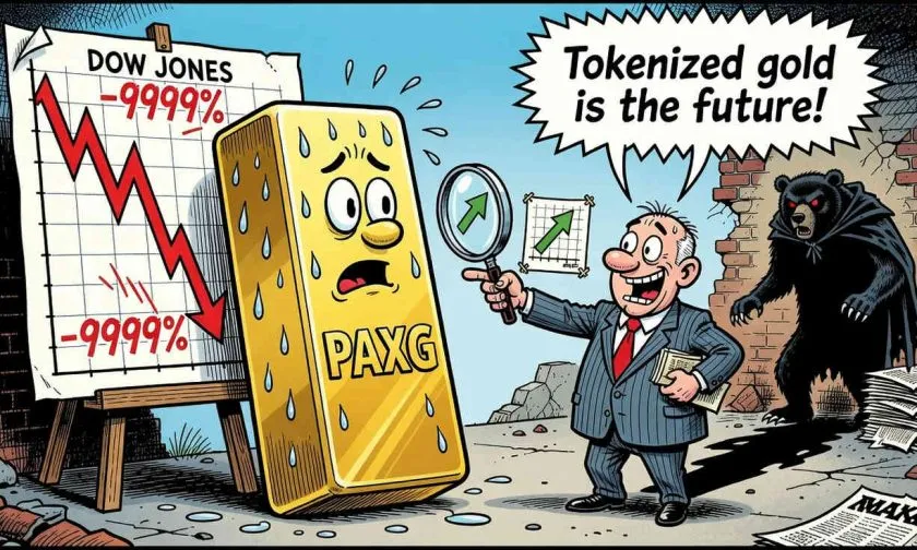 PAXG registra un rebote del 1.24% mientras el oro busca revertir su tendencia bajista