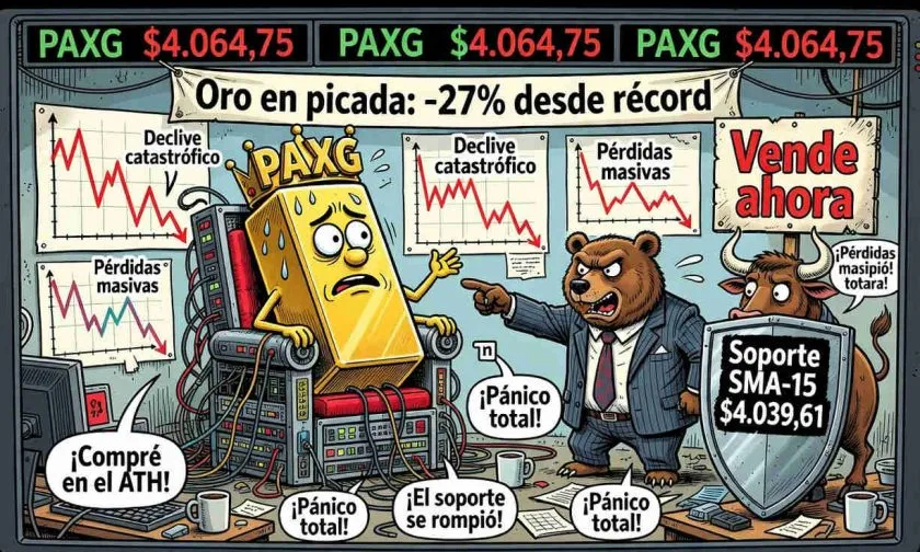 PAXG navega aguas turbulentas: ¿oportunidad dorada o señal de alerta? – 27 de julio de 2026