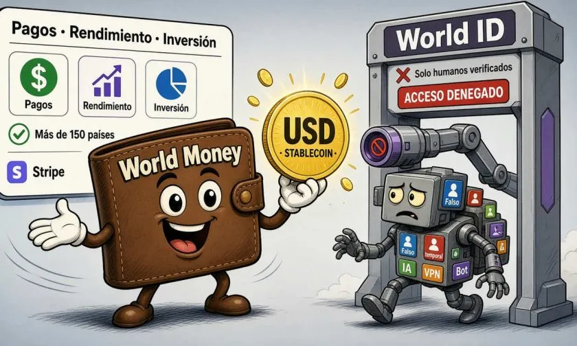 World lanza World Money, una superapp con stablecoins y pagos globales