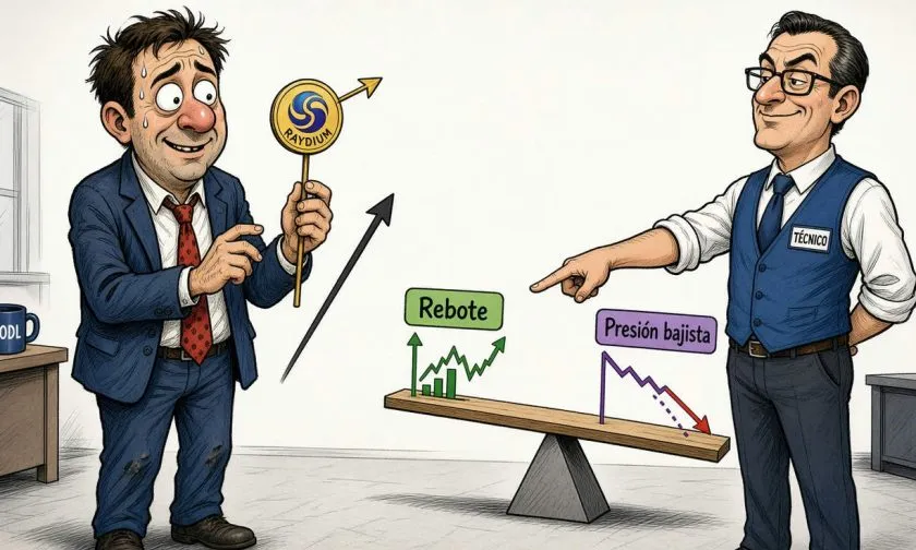 RAY cotiza a corta distancia de la resistencia clave de USD $1,95