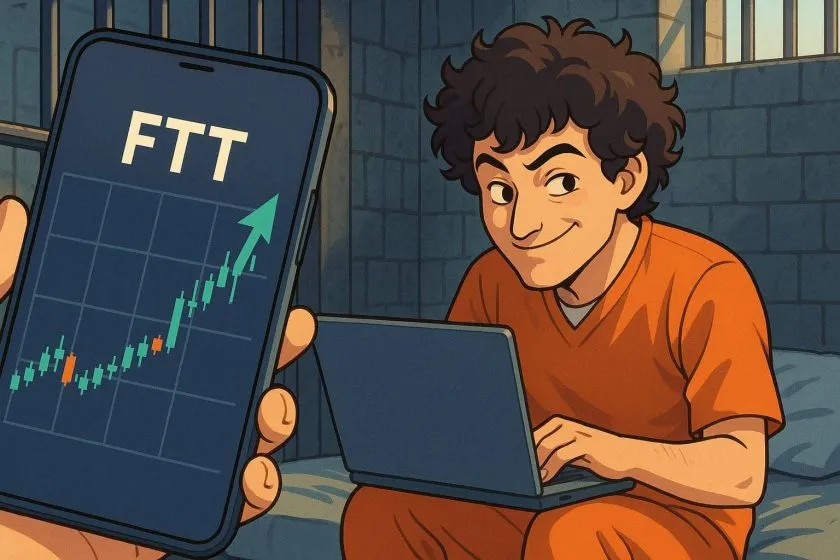 Sam Bankman-Fried reaparece desde prisión con mensaje celebrando el mercado de Wall Street