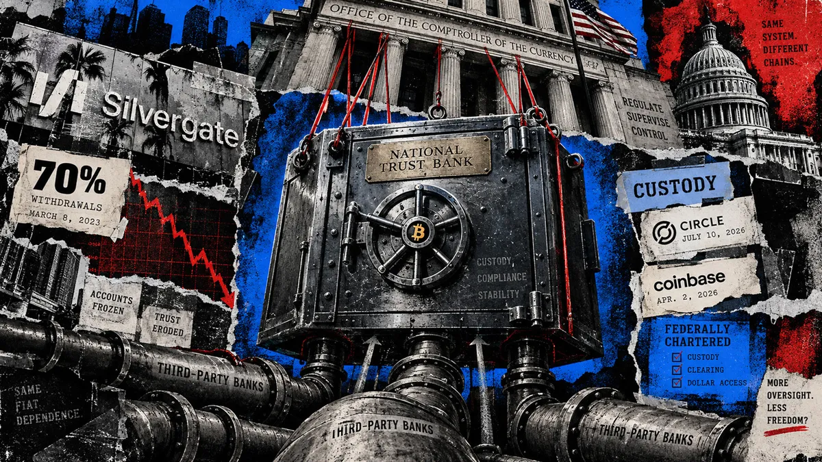 Federal bank status raises questions about crypto's protection from regulations