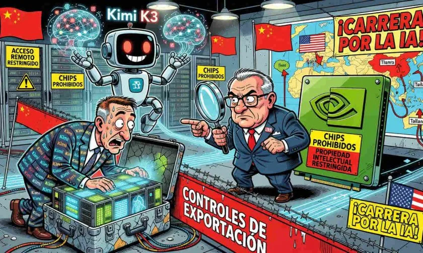 Funcionario de EE. UU. acusa a Moonshot AI de acceder a chips Nvidia prohibidos