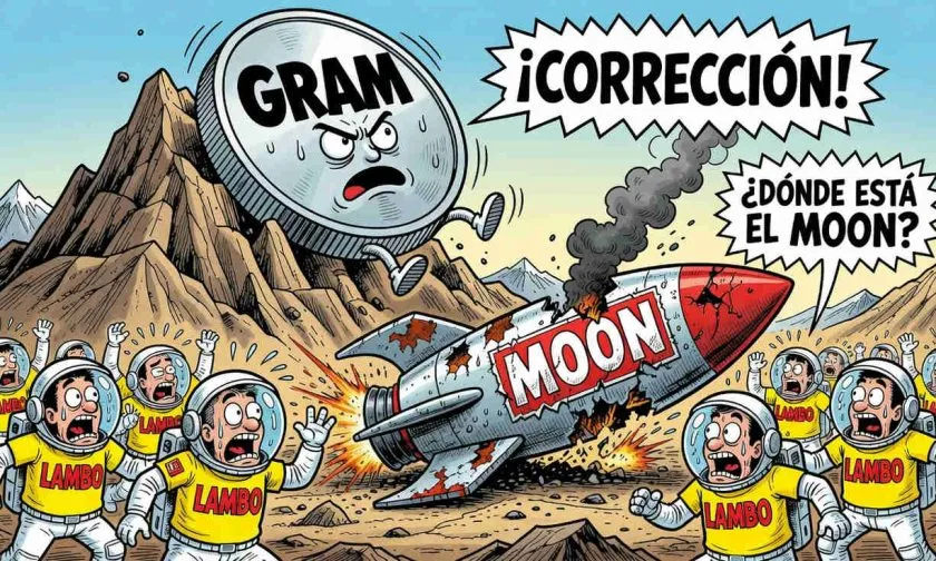Gram se desploma un 13% desde su máximo histórico en solo 9 días: ¿Corrección saludable o inicio de una tendencia bajista?