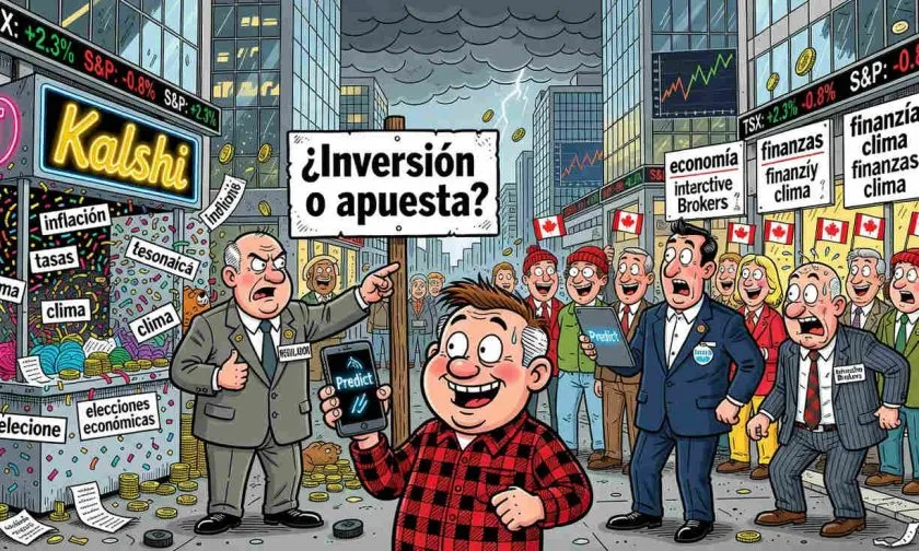 Wealthsimple permite a residentes de Canadá operar en el mercado de predicciones Kalshi