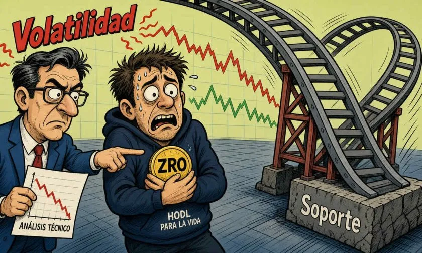 Soportes de ZRO bajo presión tras un retroceso que desafía los promedios