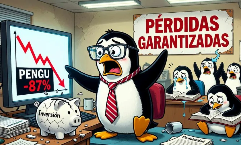 PENGU permanece estable mientras el mercado enfrenta caídas del 83% en 2026