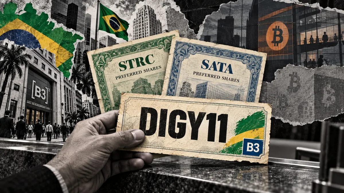 Brazil’s B3 gets DIGY11, a new ETF tracking Bitcoin treasury preferred stock