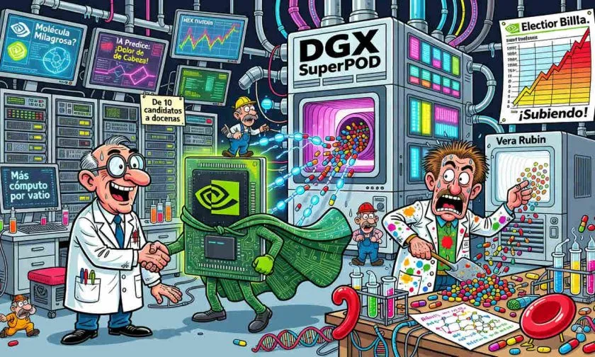 Bristol Myers compra el sistema de IA más avanzado de Nvidia para investigar medicamentos