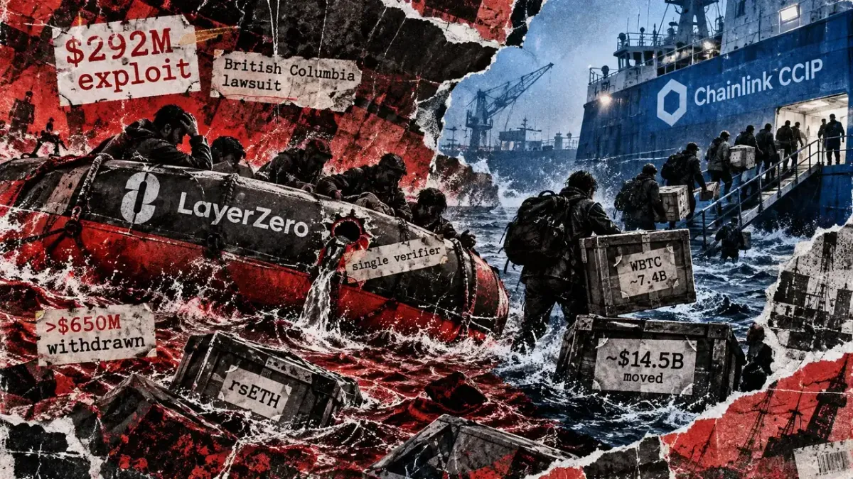 LayerZero faces $292M lawsuit as $15B exits amid rsETH exploit fallout