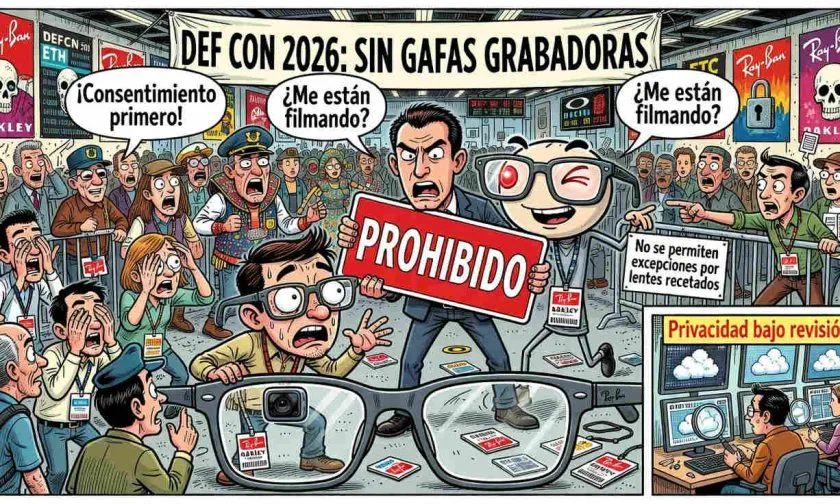 DEF CON prohíbe las gafas inteligentes de Meta por riesgos de privacidad
