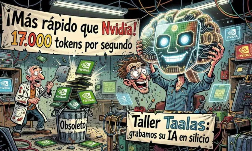 AMD adquiere Taalas para mejorar la inferencia de IA en silicio 48 veces más rápida que Nvidia