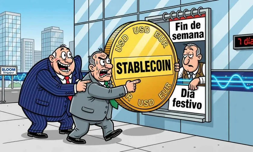 Visa y Nium experimentan con liquidaciones de pagos 24/7 usando stablecoins en Singapur