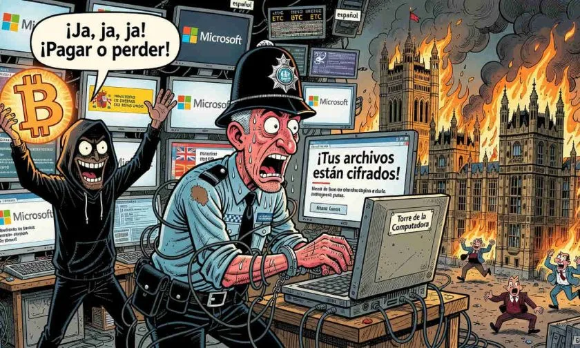 Más de 100.000 policías británicos expuestos tras ataque ransomware de ExfilSquad