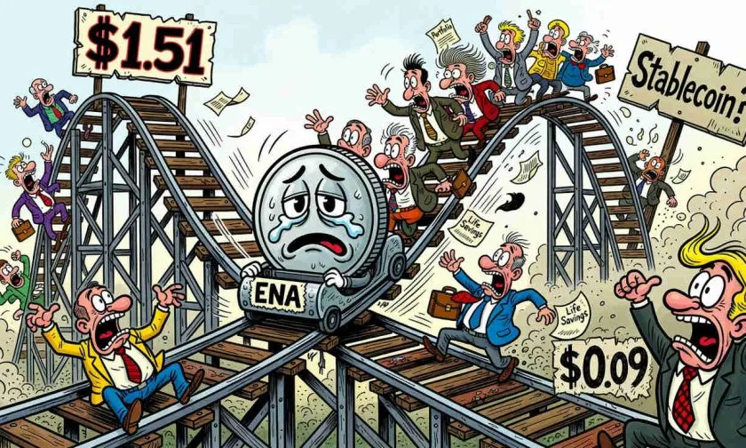 Ethena (ENA) rebota un 3.78% el 6 de junio pero sigue en zona de peligro extremo