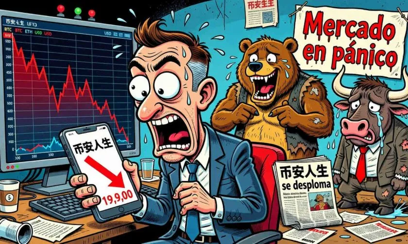 Caída del 4,05% en 币安人生 podría indicar fin de tendencia alcista
