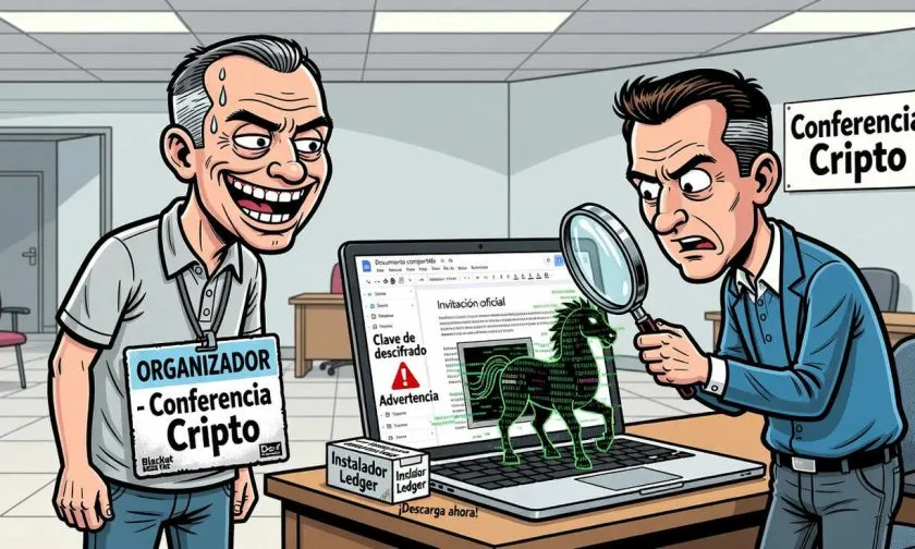 Falsa conferencia cripto expone una campaña de malware contra investigadores de seguridad