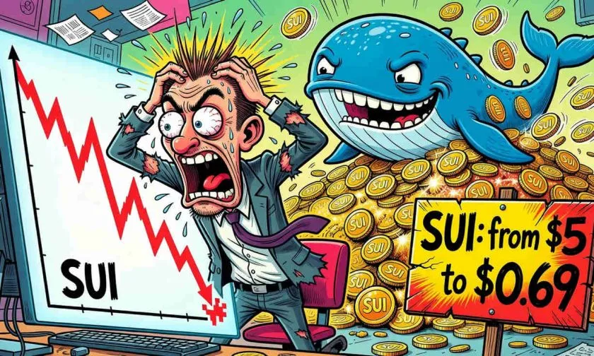 Sui se desploma 5,91% mientras el mercado cuestiona su utilidad a largo plazo