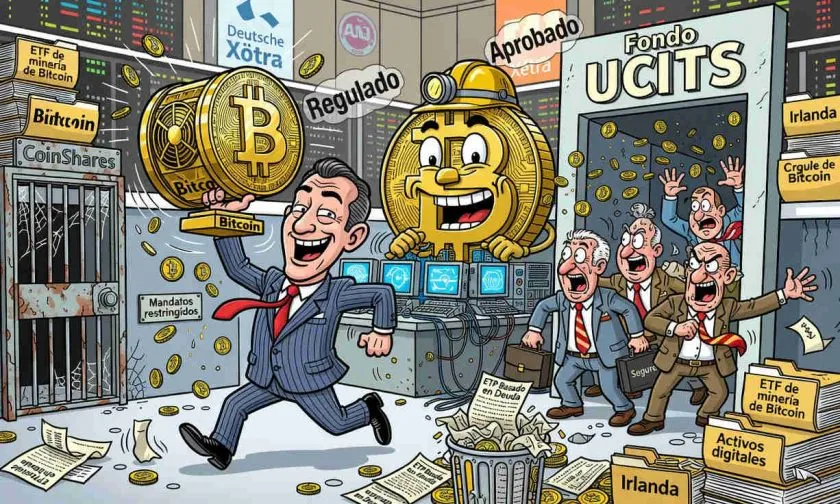 CoinShares entra al mercado UCITS europeo con un fondo de minería de Bitcoin
