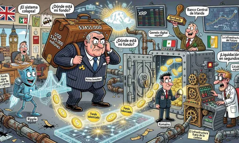 Aviva Investors lanza un fondo tokenizado de USD $345.000 millones en XRP Ledger