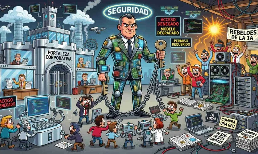 Anthropic bajo fuego por limitar el desarrollo de IA abierta con Claude