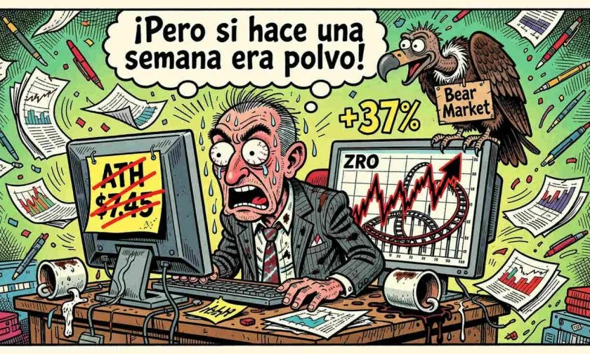ZRO repunta 37% en siete días: ¿inicio de recuperación o trampa alcista? (16 de junio de 2026)