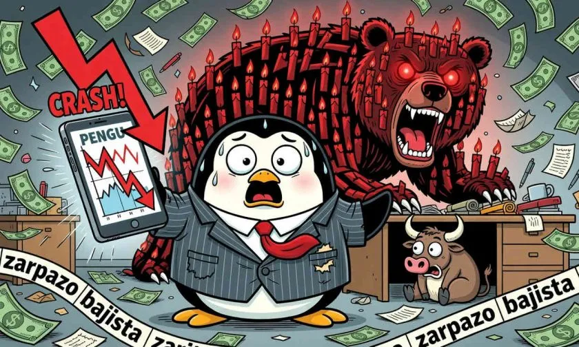 Pudgy Penguins ($PENGU) muestra ligero rebote diario pero persiste la tendencia bajista