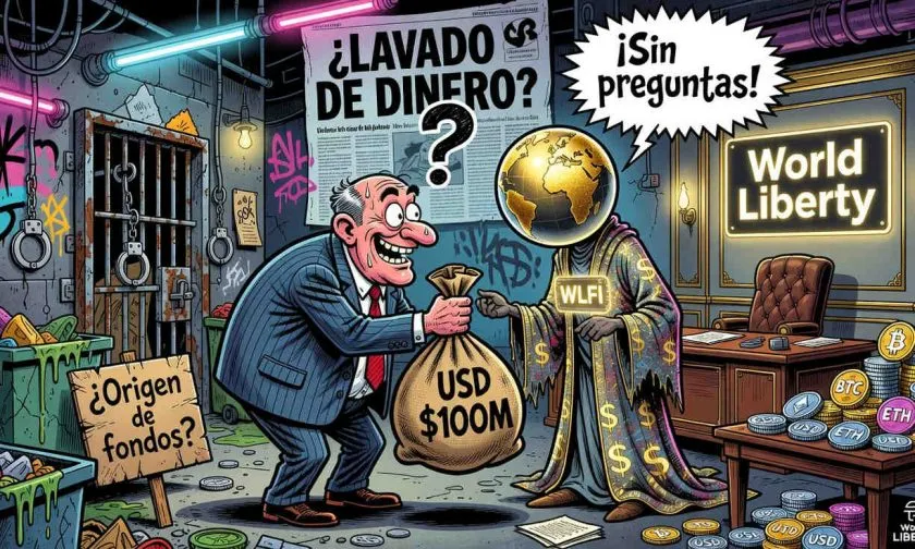 Escándalo: World Liberty recibió USD $100 millones de un investigado por lavado de dinero