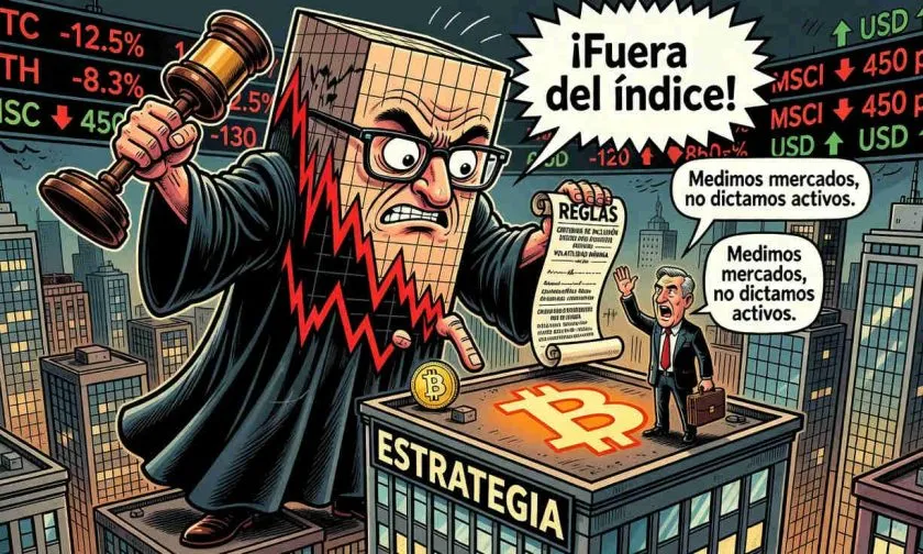 Strategy critica a MSCI por querer dictar activos en lugar de medir mercados