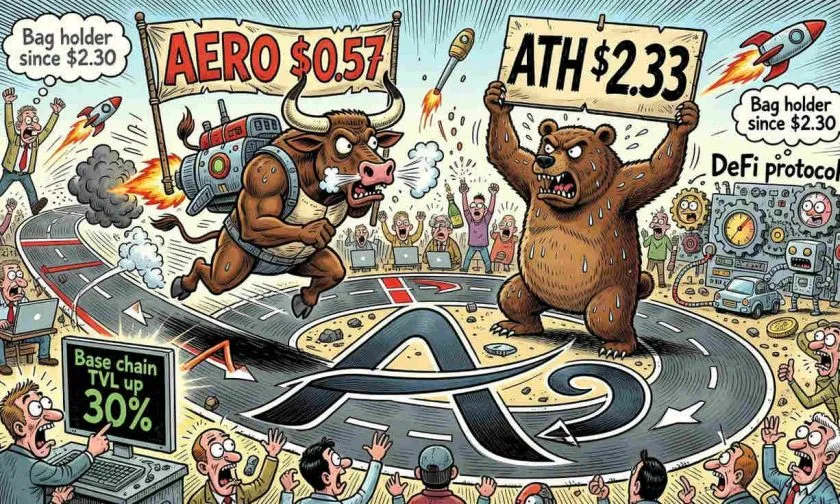 AERO rompe resistencia clave y apunta a $0,75 tras ganar 19,8% en siete días