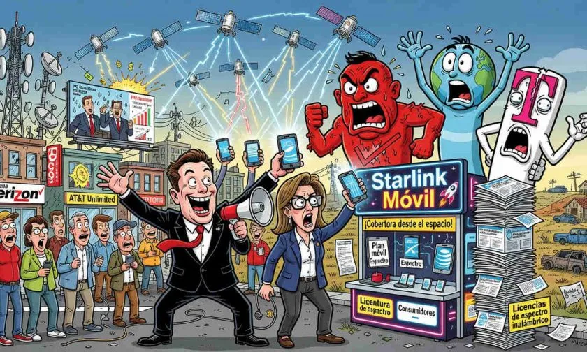 SpaceX apunta a vender servicio de telefonía Starlink directamente a consumidores en EE. UU.