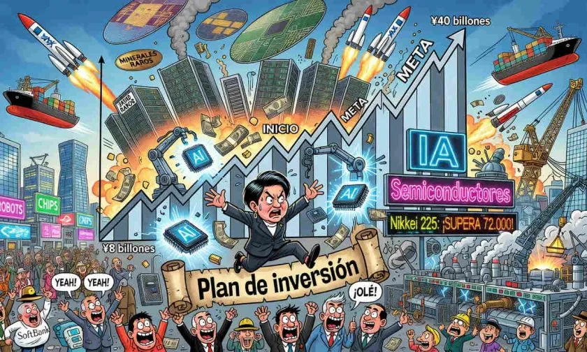 Japón lanza plan de USD $2,3 billones para dominar IA y semiconductores hasta 2040