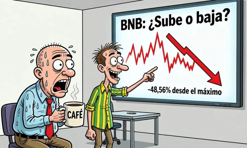 BNB se sostiene en USD $704 mientras el mercado espera el discurso de Jackson Hole