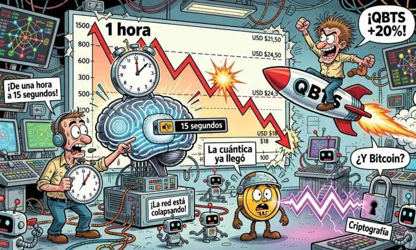 D-Wave sube 20% tras acuerdo con AT&T para optimizar su red con computación cuántica