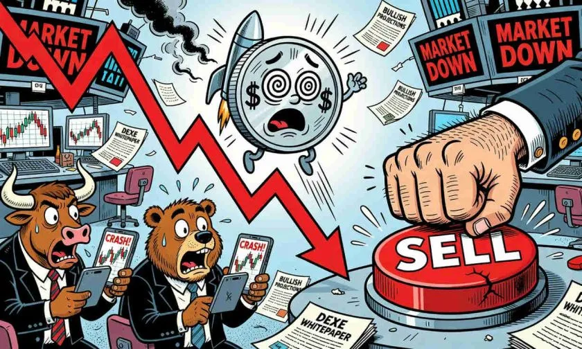 DeXe ($DEXE) se desploma un 5.47% en un día y enciende las alarmas de los inversores