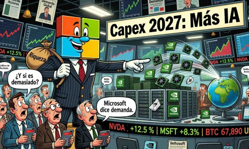 Microsoft anuncia aumentos de capex en IA: ¿una bendición para Nvidia?