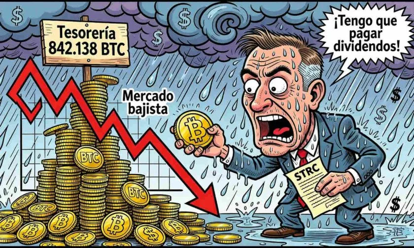 Strategy vende otro lote de Bitcoin por USD $105 millones y recompra acciones STRC