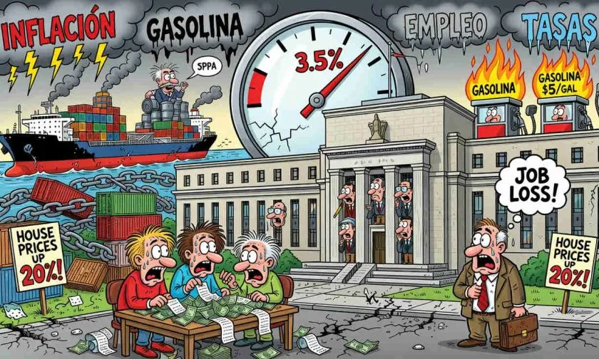 Expectativas de inflación en EE. UU. se mantienen estables pese al shock petrolero