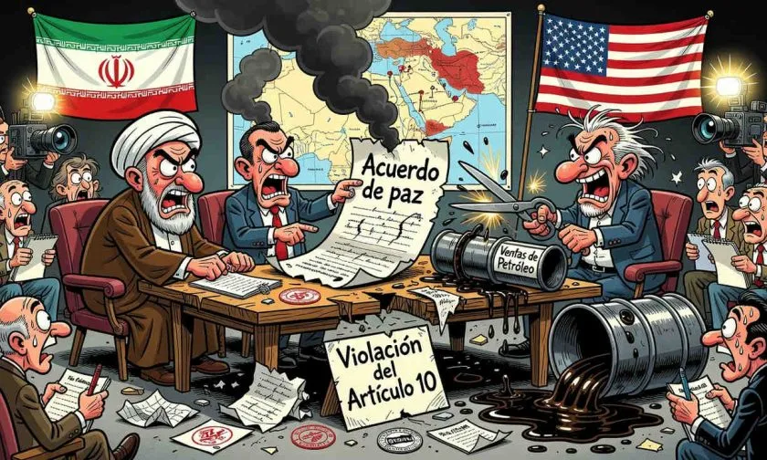 Irán acusa a Estados Unidos de violar acuerdo de paz por nuevas trabas al petróleo