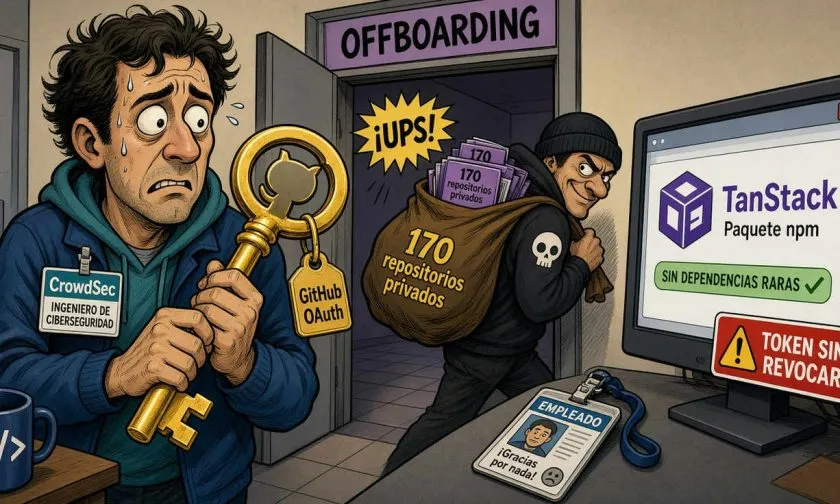 CrowdSec expone 170 repositorios privados tras brecha por token de GitHub